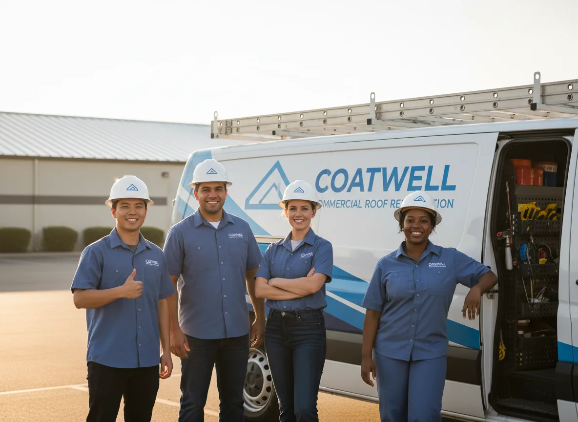 Commercial roof coating company in Brookeland, TX